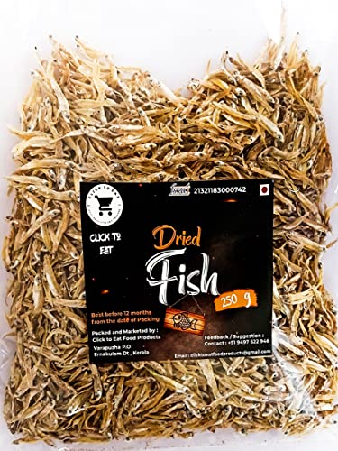 Click to Eat | Anchovy Dry Fish (250g) / Kapenta Dried Fish / Dry Kozhuva / Thogaimeen