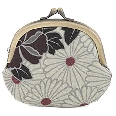 small pouch / Retro Flower - Black