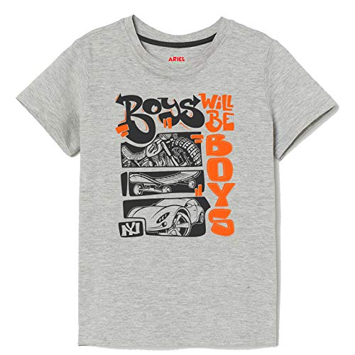 Image of Real Basics Boy's Regular Tshirt(Pack of 3)