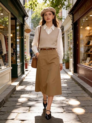 Image of Reitoye Flats for Womens Closed Pointed Toe Ballet Flat Comfortable Dressy Work Slip On Casual Shoes Womens Flats