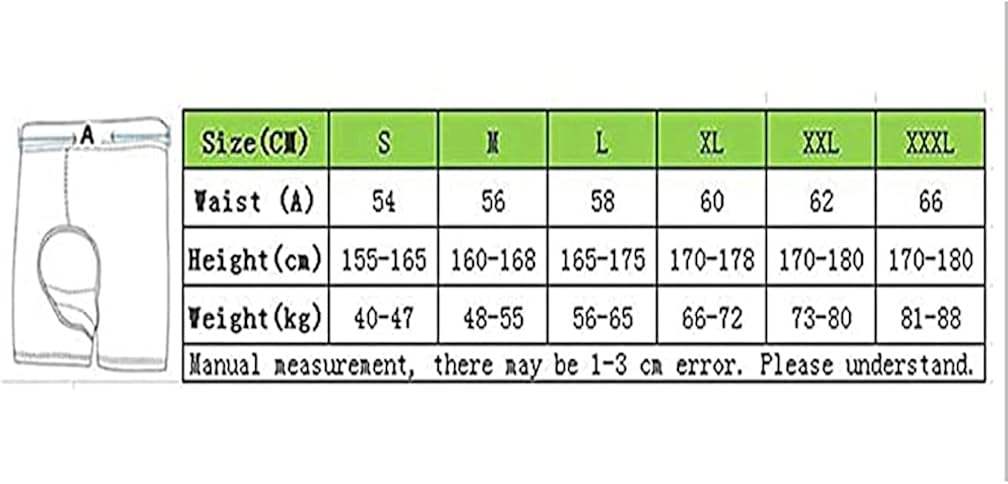 Cycling Shorts Women's Cycling Underwear 3D Gel Pad Shockproof Bike Underpant : Clothing, Shoes & Jewelry