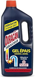 Ouragan Déboucheur Gel Epais 15 minutes 1 L
