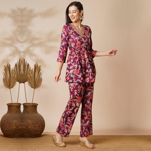 Image of Globus Women Co-Ord Set (3641624001 Red S)