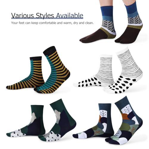 Calcetines Tabi para mujer en algodón elástico pack de 10 pares de diseño con dedo separado 2