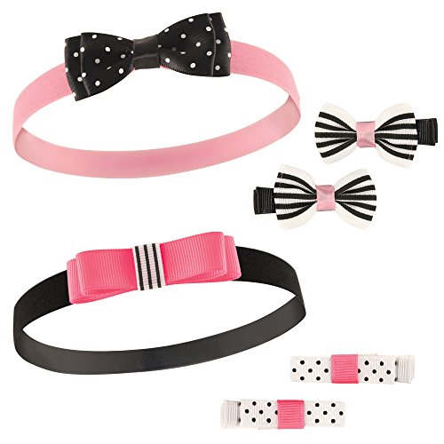 Image of Hudson Baby Cotton and Synthetic Headbands, Size 0-24 Months