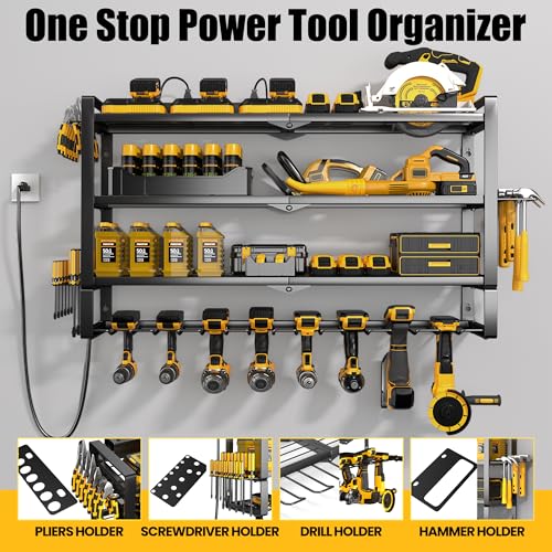 Heavy Duty Industrial Tool Rack