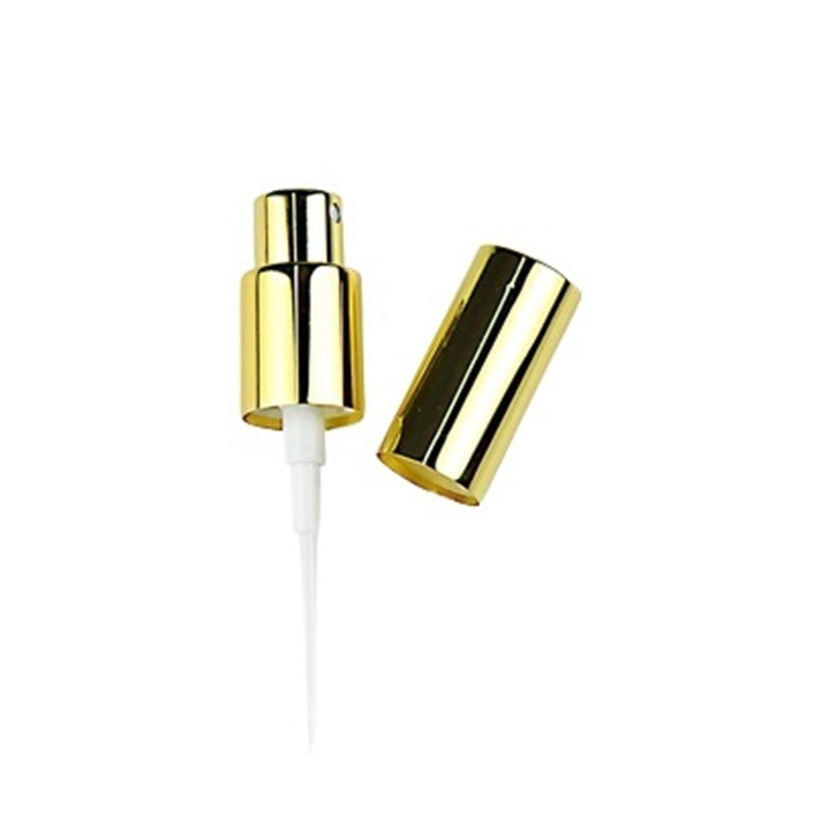 XIEHYA 10pcs Bottle Cap Sprayer Replacement Pump Nozzle Used For 18mm Spray For Bottles(Gold spray)