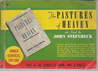 The Pastures of Heaven (Armed Services Edition ... B00O6ESO7C Book Cover