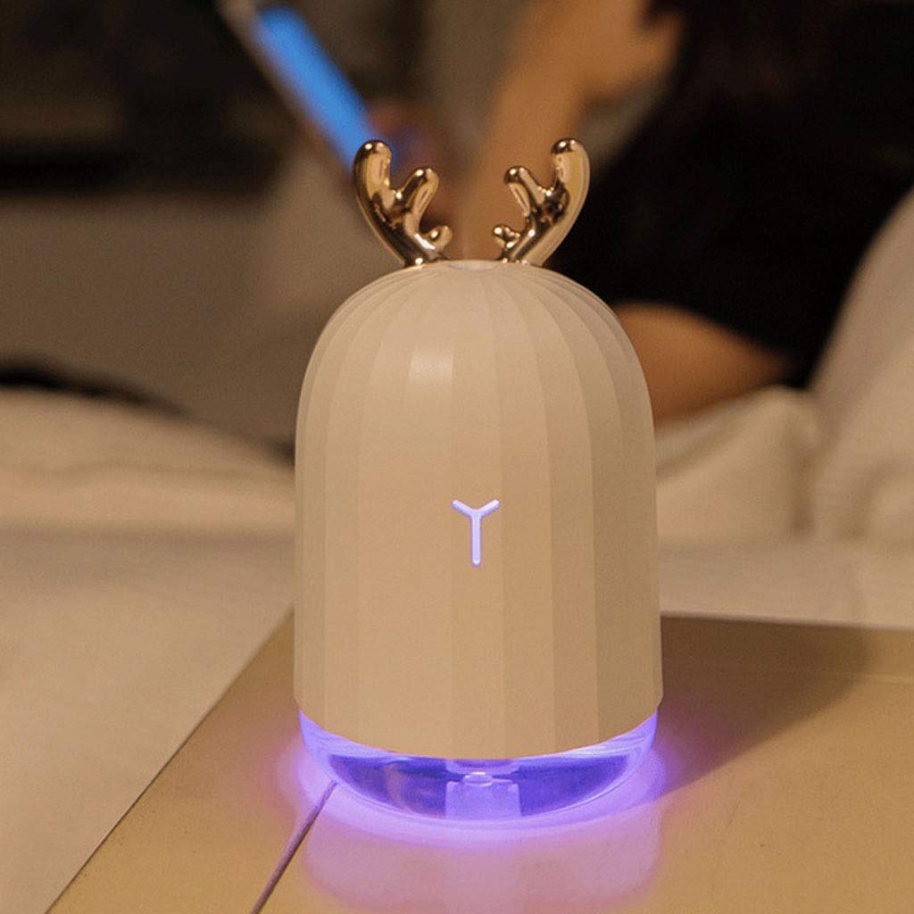 Mini nawilżacz mały przenośny podróżny nawilżacz powietrza samochodowy USB ładowanie nawilżacz mgły sypialnia salon dziecko dzieci wyciszenie nawilżacz śliczne