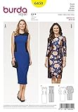 schnittmuster kleid gratis kind Größe: 36-46 Burda Damen-Schnittmuster 6450 Etuikleider
