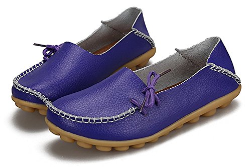 Image of VenusCelia Women's Breathable Comfort Walking Office Flat Loafer