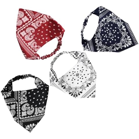 GaoBangM Vibrant Headbands Set of 4 Cover