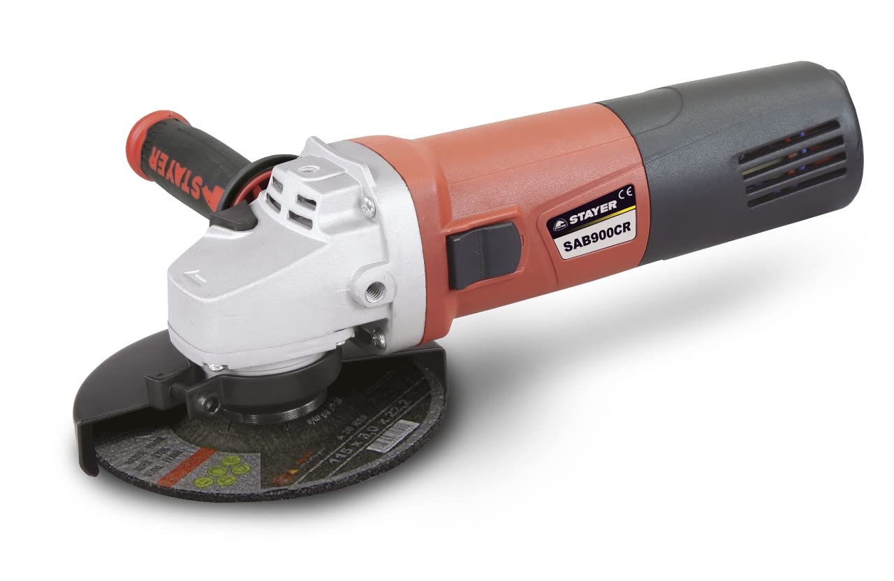 Amoladora angular ø115 mm radial eléctrica SAB 900 CR para desbaste