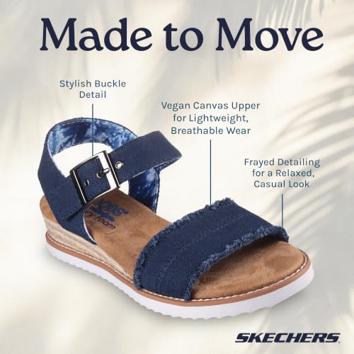 Image of Skechers Women's Desert Kiss - Adobe Princess Sandal, | Casual Sandals