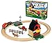 BRIO World 33719 Bahn Bauernhof Set - Holzeisenbahn mit Bauernhof, Tieren und Holzschienen - Kleinkinderspielzeug empfohlen ab 3 Jahren