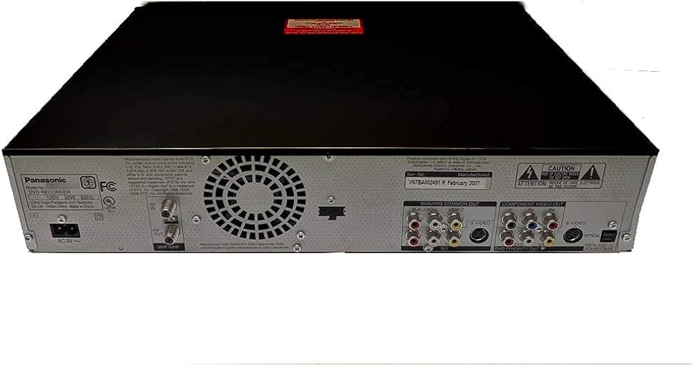 Panasonic HDD&DVD VHS/DVDコンボレコーダー Amazon.com: Panasonic