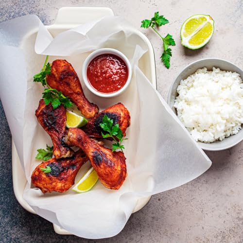 10inch Casserole Dish for Oven, Ceramic Baking Pan, Rectangular Lasagna Pan Deep with Handles for Baking, Durable Microwave Oven Safe, White