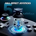 ECHTPower PC Gaming Controller–Wireless for PC with Hall-Effect Joysticks, 1000Hz Polling Rate, No Drift, Turbo & Vibration, Compatible with Windows/Switch/iOS/Android/Steam –Place & Charge Dock - Image 2