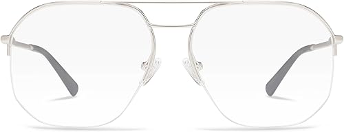 LOOK OPTIC Muse Reader - Elegantes gafas de lectura unisex, con calidad de prescripción (aumento completo, no progresivos)