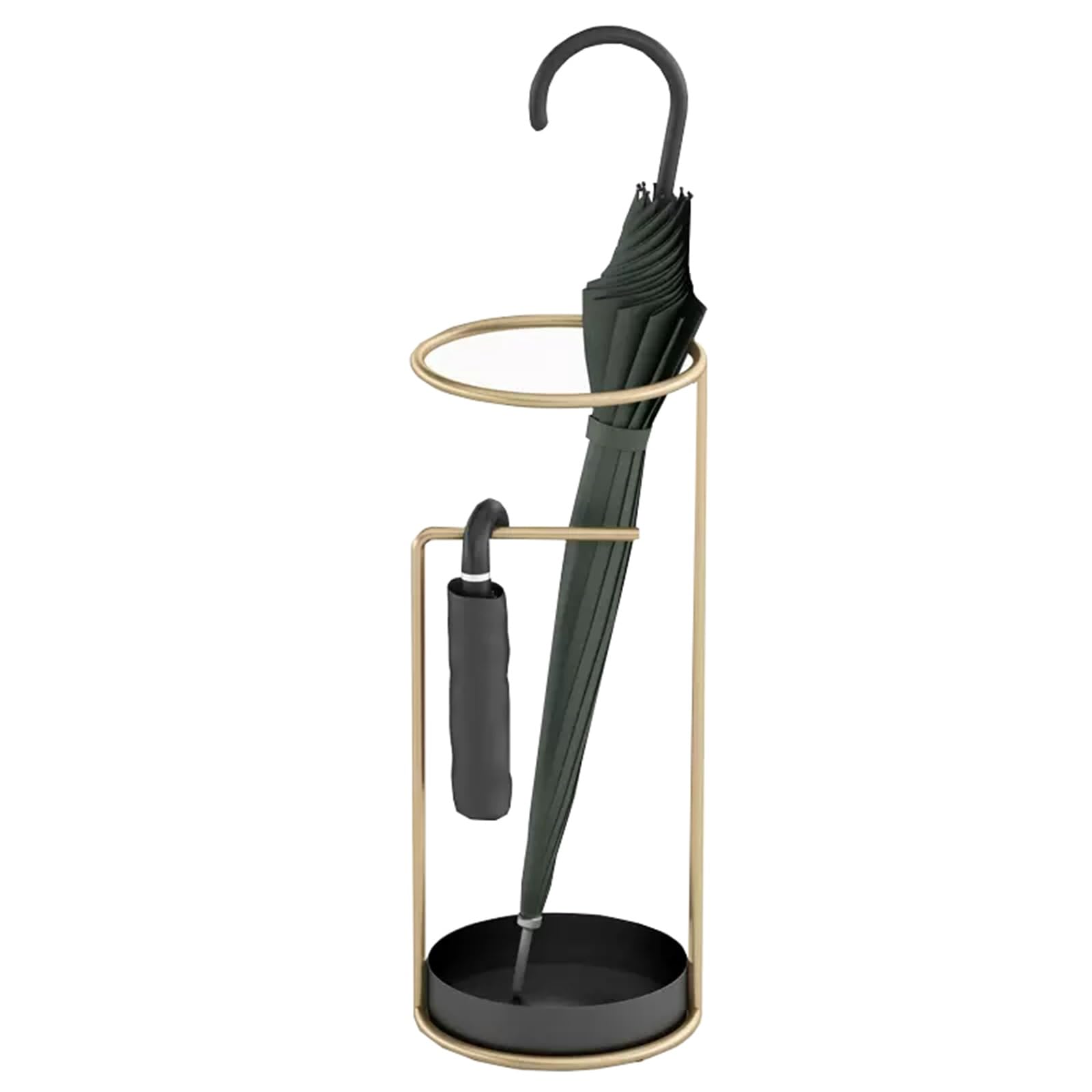 Porte-parapluies pour bureau en métal stable avec sa barre en acier pratique