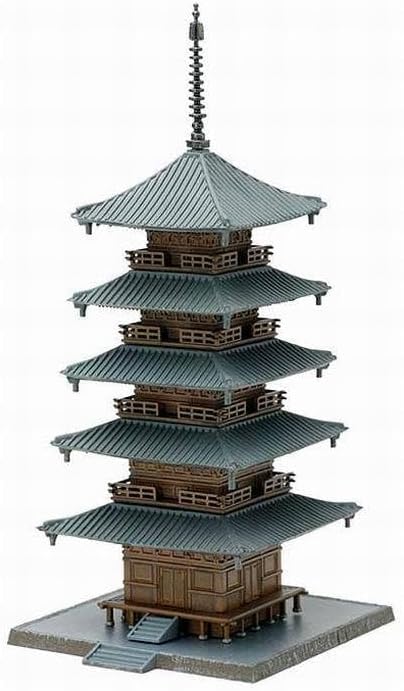 トミーテック ジオコレ 建物コレクション お寺 C4 五重塔 030-4 1/150