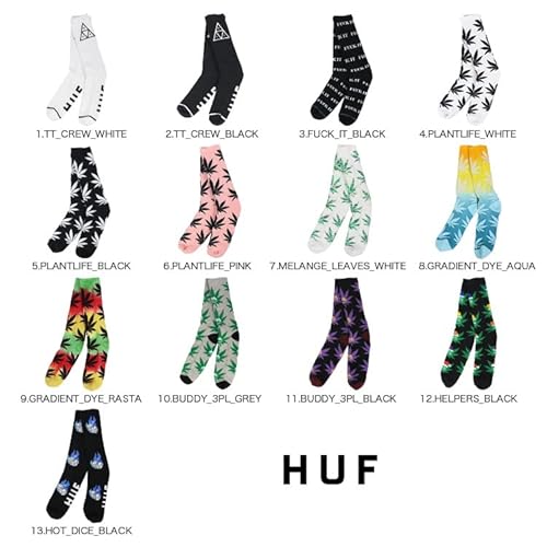HUF ソックス SET TT CREW SOCK