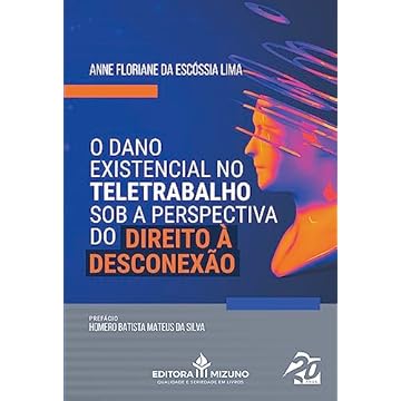 Capa do livro O Dano Existencial no Teletrabalho Sob a Perspectiva do Direito à Desconexão