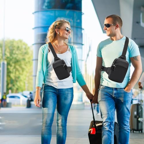 Image of Mini Sling Bag for Men Crossbody,Small Chest Bag Casual Trendy Waterproof Lightweight Phone Crossover Daypack