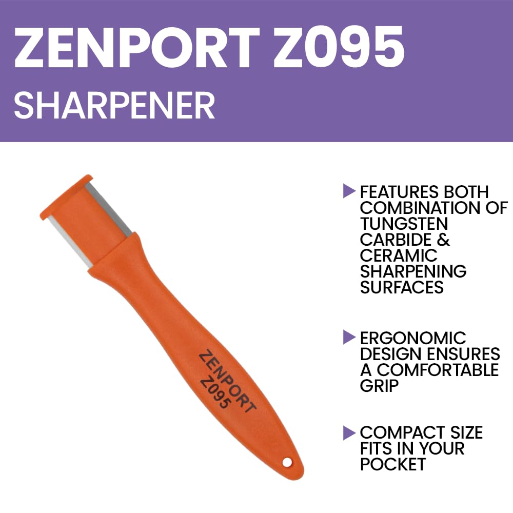 Amazon.com : Zenport Z095 Tungsten Carbide Sharpener for Pruners