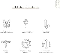 Vista 2 de QURA PCOS/PCOD con mio-inositol, D Chiro inositol, L arginina, L metil folato / 5.29 oz