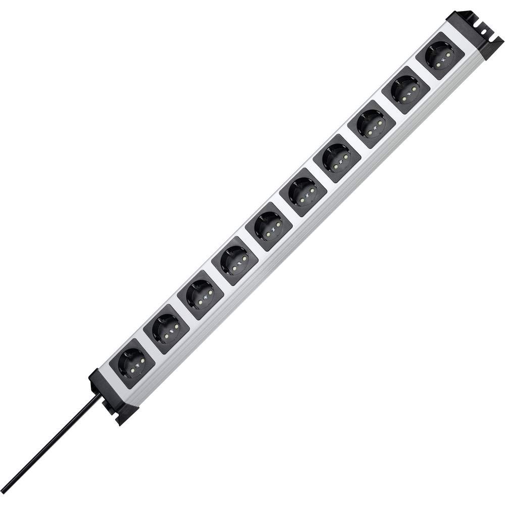 Kopp 227120011 - Ciabatta elettrica a 10 ingressi, IP 20