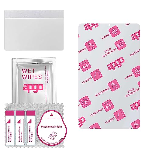 apgo Protector de pantalla Hybrid Glass para Realme Pad Mini