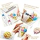 Magic Puffy Paint, Foam Texture Painting Paper, 3D Zeichnen Leinwand Schwamm mit 12 Farben Stifte, Puffy Texture Paper, 3D Stifte für Kinder, Schaumstoff-Textur-Malpapier für Kinder DIY