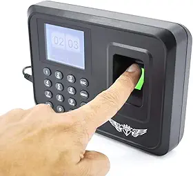 Relógio de ponto digital leitor de impressão novo