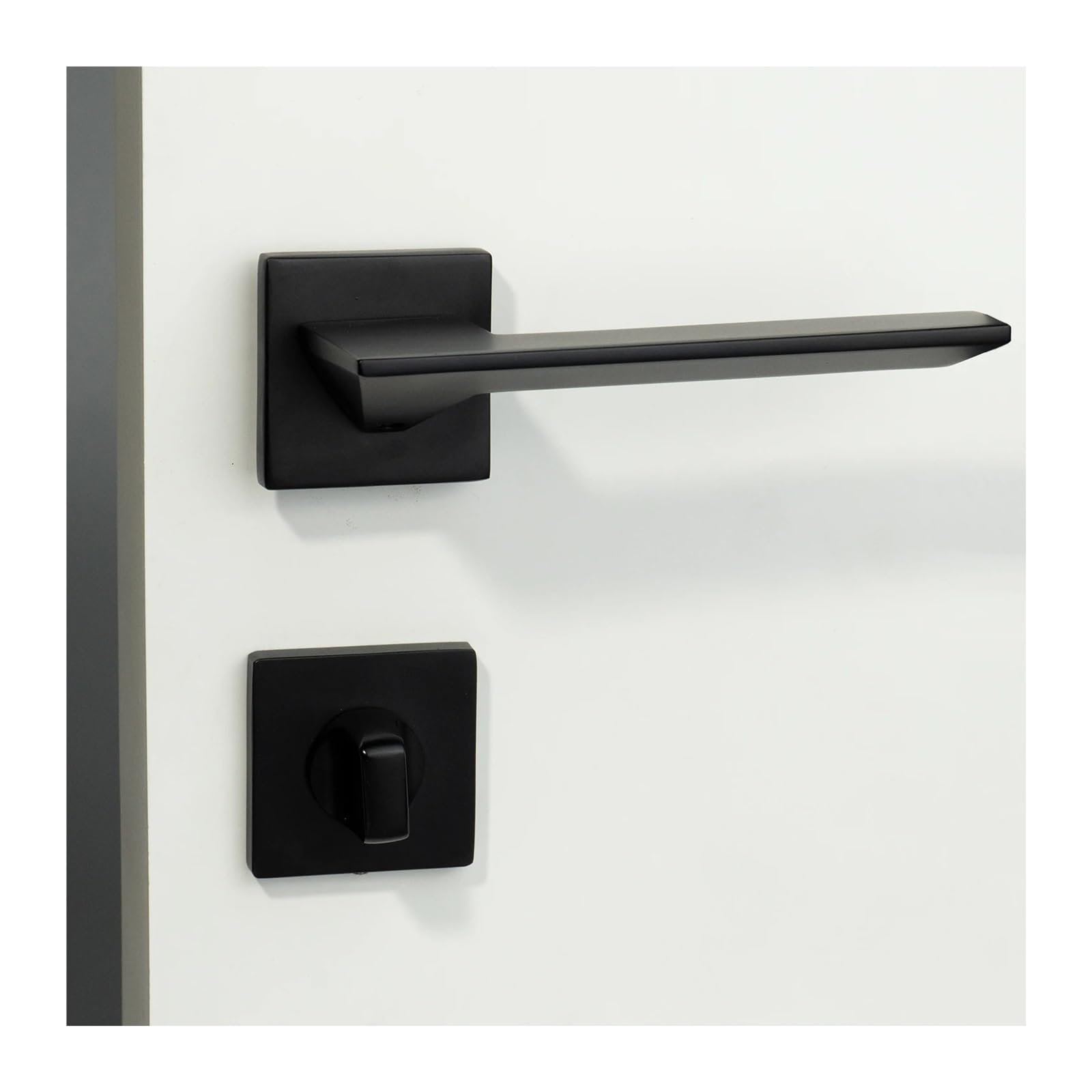Levier De Porte D'intimité Noir Mat
