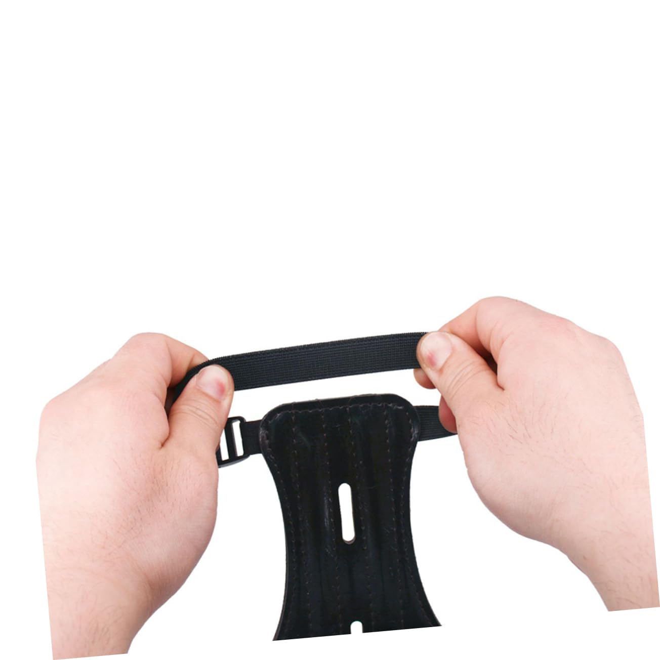 HANABASS Archery Armguard Leather Archery Safety Soft Comfortable 3 Straps Universal Size Arm Guards