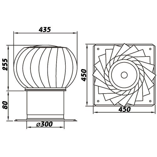 Windturbine Skyaxis 300