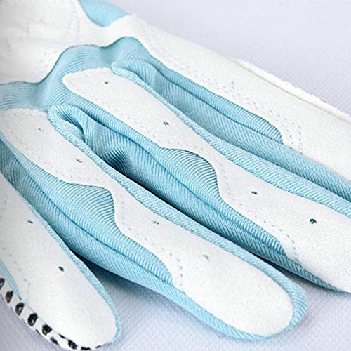 Tongina 1 par de luvas femininas de golfe para desempenho de mão esquerda e direita para treino de g