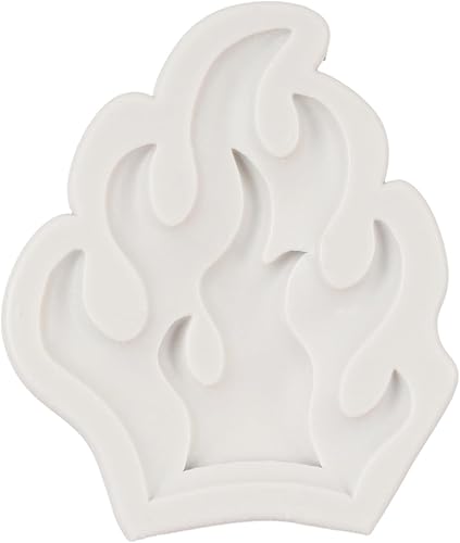 Miniatura 4 de FCKEMLDS Moldes de silicona para decoración de tartas de fuego, para decoración de tartas de azúcar, decoración de cupcakes, caramelo de chocolate,