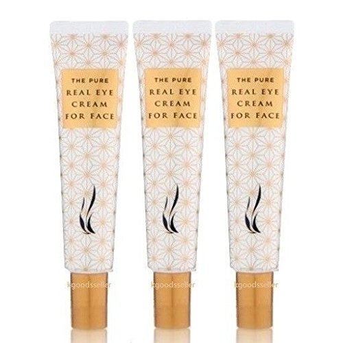 AHC The Pure Real Eye Cream For Face 12ml x 3 Nutrition Moisturizing ...