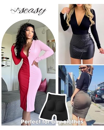 Image of Waist Trainer For Women Lower Belly Fat Butt Lifting Womens Underwear Seamless Tummy Control Fake Buttock Panties