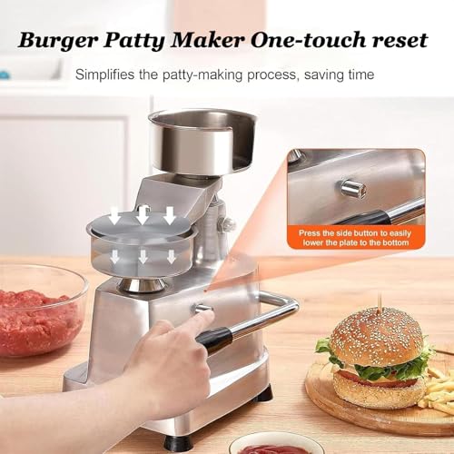 Burger Patty Maker, Pressa Commerciale per Hamburger Fatti In Casa, Cucina Carne Formando Processore