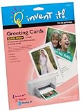 Invent It! Half Fold Gloss Finish Greeting Cards
