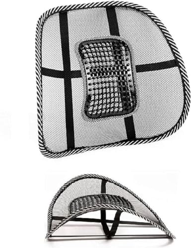 Ignito-Ventilation-Back-Rest-with-Lumbar-Support-Mesh-Cushion-Pad-Universal-Back-Lumbar-Support-Chairs-for-Office-Chair-Car-Seat-to-Relieve-Pain-Standered