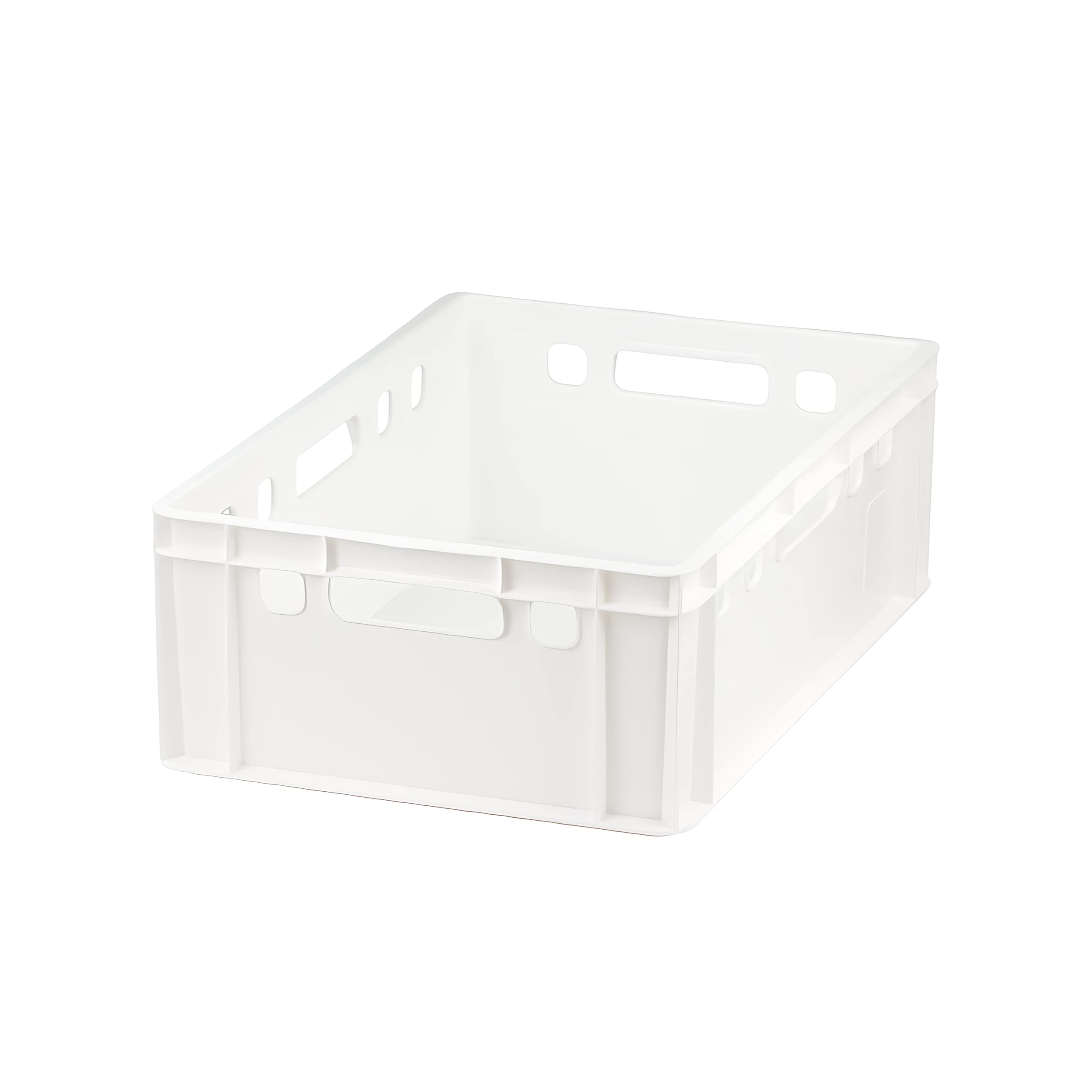 Logiplast 5 Stück E2 Kisten 600x400x200 Fleischkiste Lagerkiste Metzgerkiste in weiß