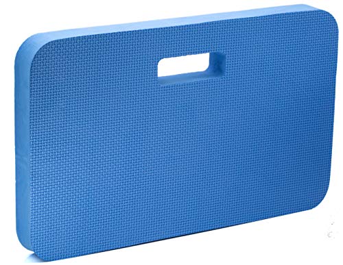 Thick Knee Pad, Comfortable Foam Kneeling Pad, For Garden, Yard, Work, Yoga, baby Bath, Floor Work. (Blue)