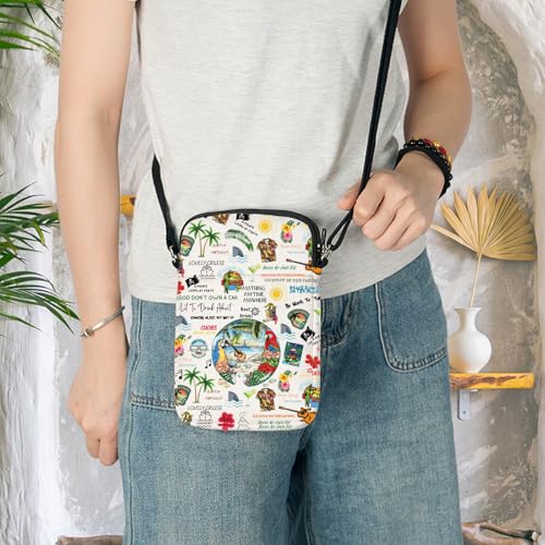 KEYCHIN Jimmy Music Album Crossbody Bag Jimmy Fans Gifts Jimmy Singer Shoulder Bag Jimmy Merchandise (Boat Drink CB) by KEYCHIN - Used condition - Image 2