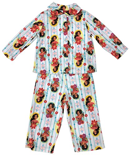 Little Girls' 2-Piece Pajamas (2T) White2