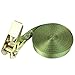 Aexit Travel Luggage Material Handling Binding Band Metal Ratchet Tie Down Strap 10M Straps 33ft Green