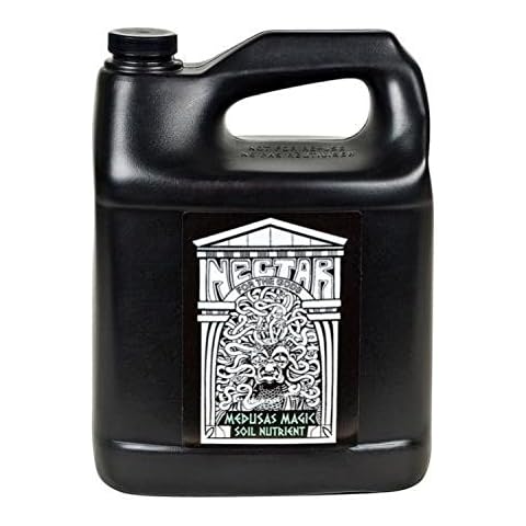 Nectar for the Gods 746258 Medusa's Magic, 1 gal Plant Nutrient, 1 Gallon, Black Cover